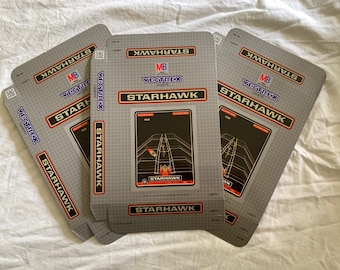 Vectrex "Starhawk" Empty Cartridge Box ONLY  ( Caja / Boîte / der Karton / Caixa / Scatola / Doos / Papkasse / Pahvilaatikko)