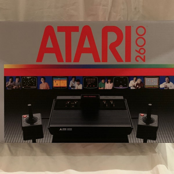 Atari 2600 Empty Console Box "Vader" BOX ONLY ( Carton / Caja / Boîte / der Karton / Caixa / Scatola / Doos )