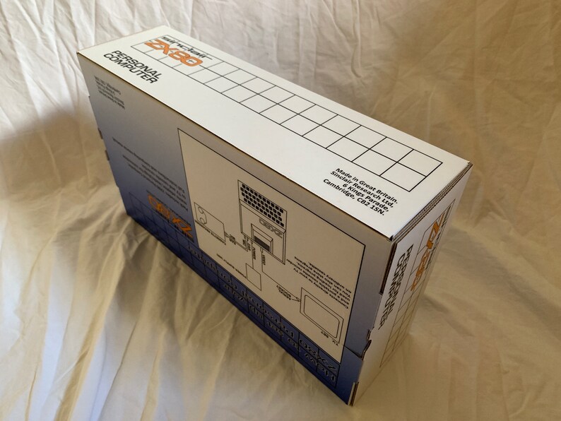 Sinclair ZX80 EMPTY BOX Including Internal Polys/foam Caja / Boîte