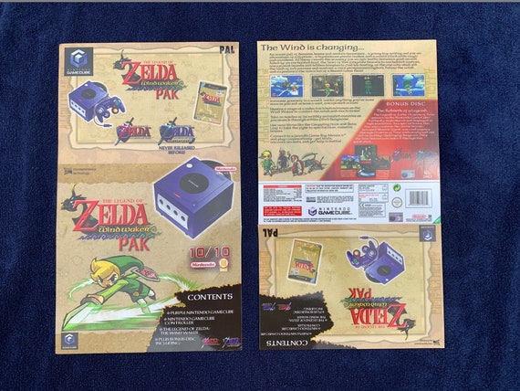 ゲームキューブ ゼルダの伝説 風のタクト パック (インディゴ 