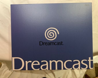 Sega Dreamcast con ERRORE! Consolle SCATOLA VUOTA con pieghe (Caja / Boîte / der Karton / Caixa / Scatola )