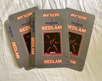 Vectrex "Bedlam" Leere Patronenbox NUR ( Caja / Boîte / der Karton / Caixa / Scatola / Doos / Papkasse / Pahvilaatikko)