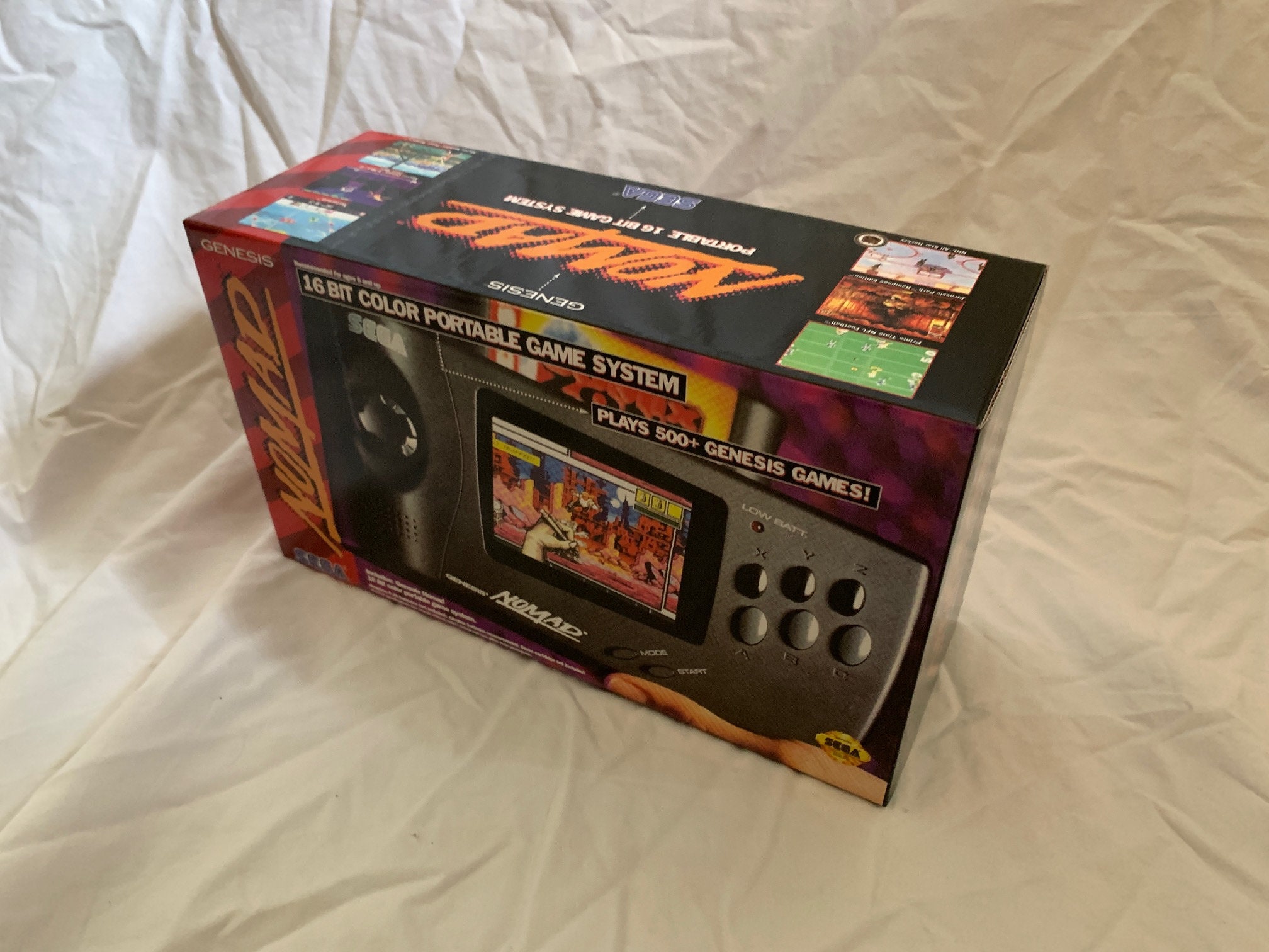 Empty Console Box ONLY for Sega Genesis Nomad Caja / Boîte / der 