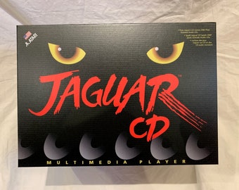 Atari Jaguar CD Console EMPTY BOX ( Caja / Boîte / der Karton / Scatola )