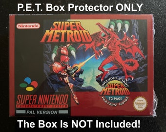 Plastic Box Protector for Nintendo SNES Super Metroid - Main Image