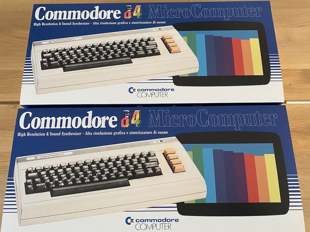Box SLEEVE for Commodore 64 ( Caja / Boîte / Der Karton / Caixa ...