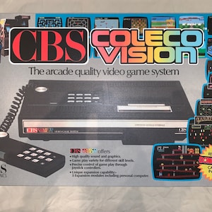 CBS ColecoVision Console Lege Doos met OPTIONEEL Karton "Poly" ( Caja / Boîte / der Karton / Caixa / Scatola )