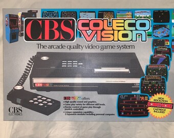 CBS ColecoVision Console Empty Box with OPTIONAL Cardboard "Poly" ( Caja / Boîte / der Karton / Caixa / Scatola )