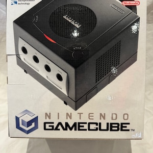 Gamecube Black Console EMPTY BOX Pal UKV ( Caja / Boîte / der Karton / Caixa / Scatola ) for Nintendo
