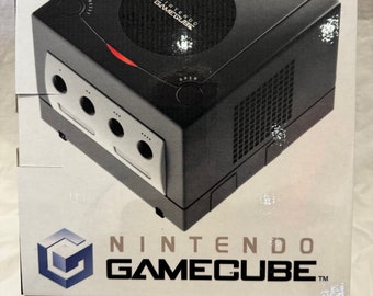 Gamecube Black Console EMPTY BOX Pal UKV ( Caja / Boîte / der Karton / Caixa / Scatola ) for Nintendo