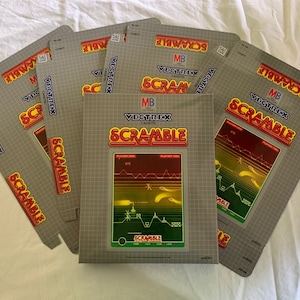 Vectrex "Scramble" 空カートリッジ ボックスのみ (Caja / Boîte / der Karton / Caixa / Scatola / Doos / Papkasse / Pahvilaatikko)