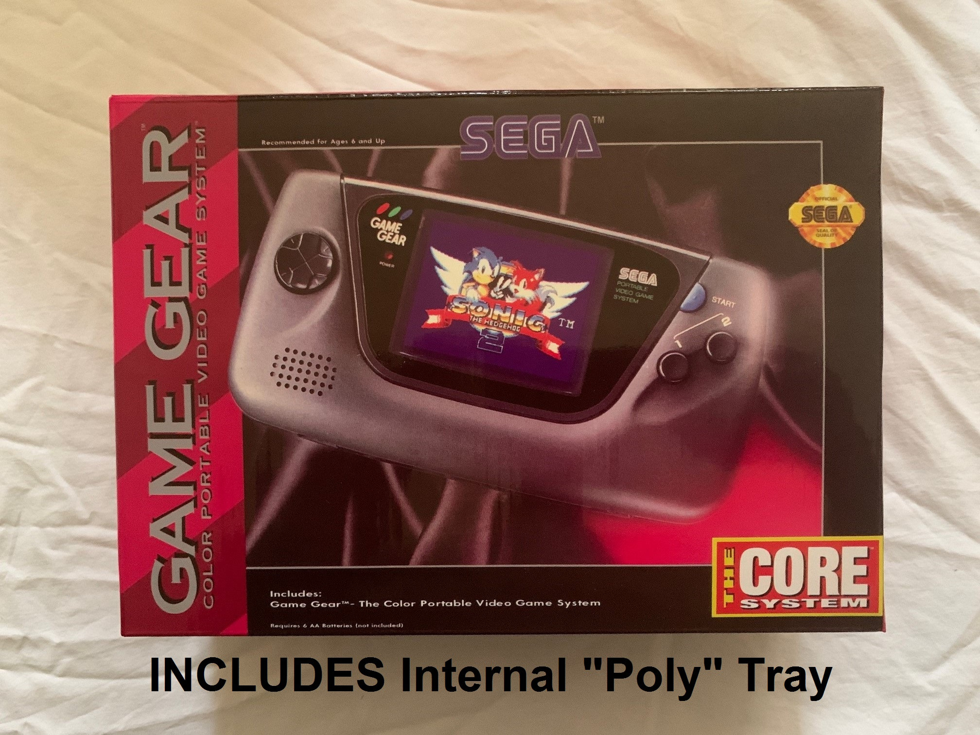 Sega Game Gear USA/NTSC Empty Console Box and Internal Etsy