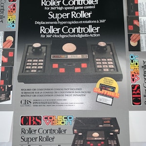 CBS ColecoVision Roller Controller EMPTY BOX ( Caja / Boîte / der Karton / Caixa / Scatola )