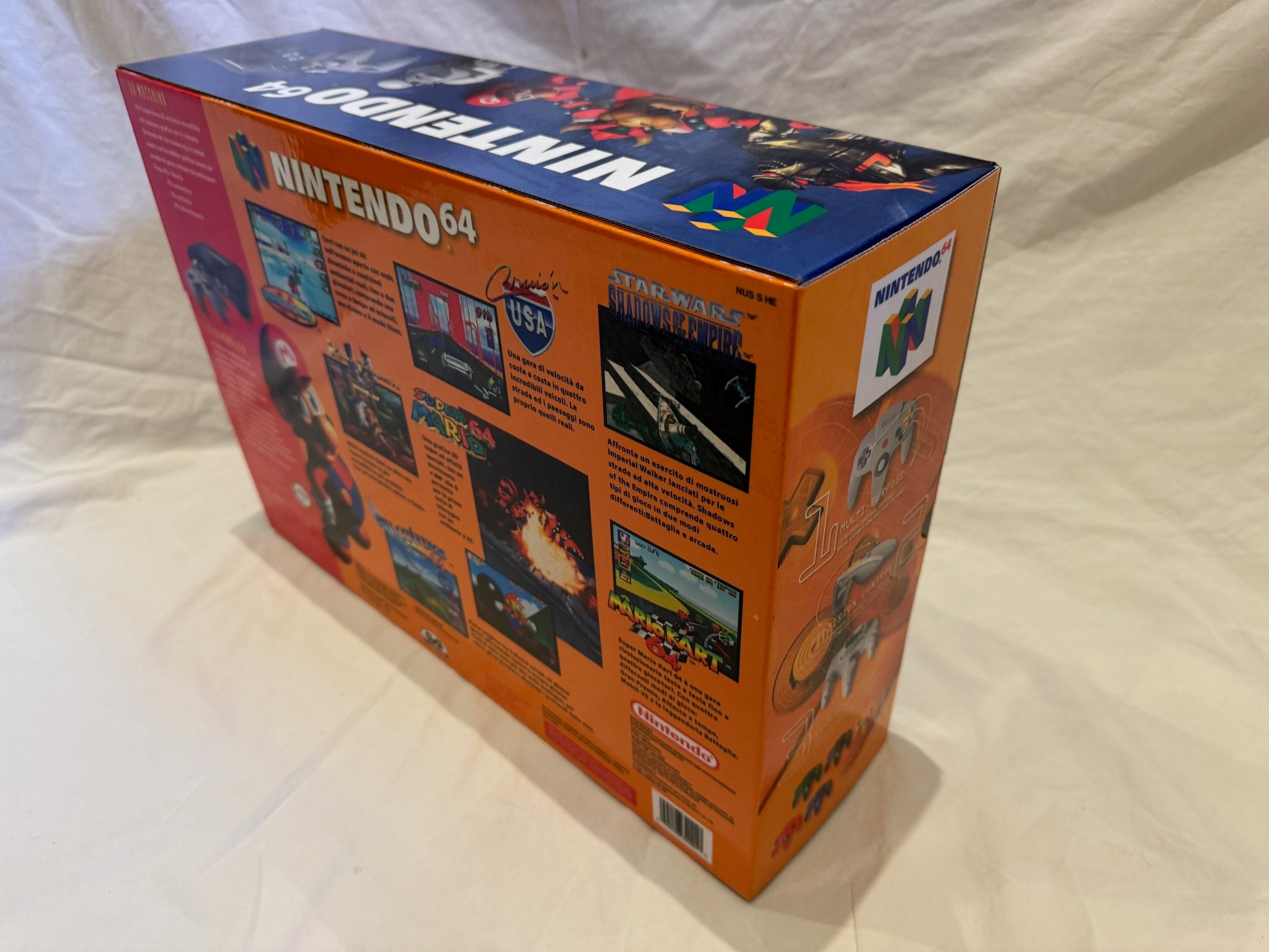 ITALIAN N64 Standard PAL EMPTY Console Box Only for Nintendo 64 ...
