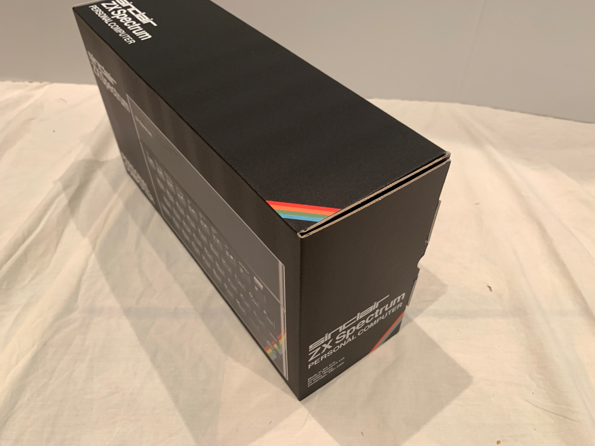 Sinclair ZX Spectrum Rubber White Special EMPTY BOX ( Caja