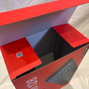 Sinclair Spectrum 128 Toasttrack Leere Box MIT Polys / Schaumstoff Innenschale und Deckel Bild 5