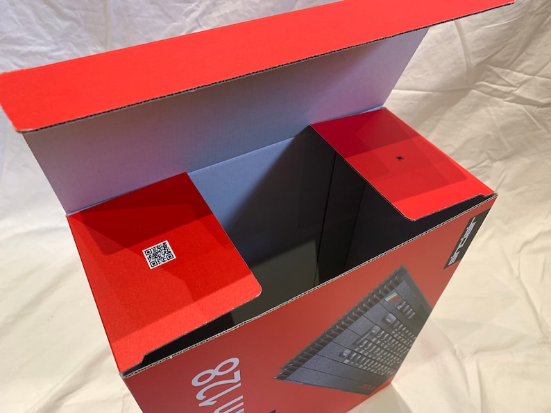 Sinclair Spectrum 128 Toasttrack Leere Box MIT Polys / Schaumstoff Innenschale und Deckel Bild 5