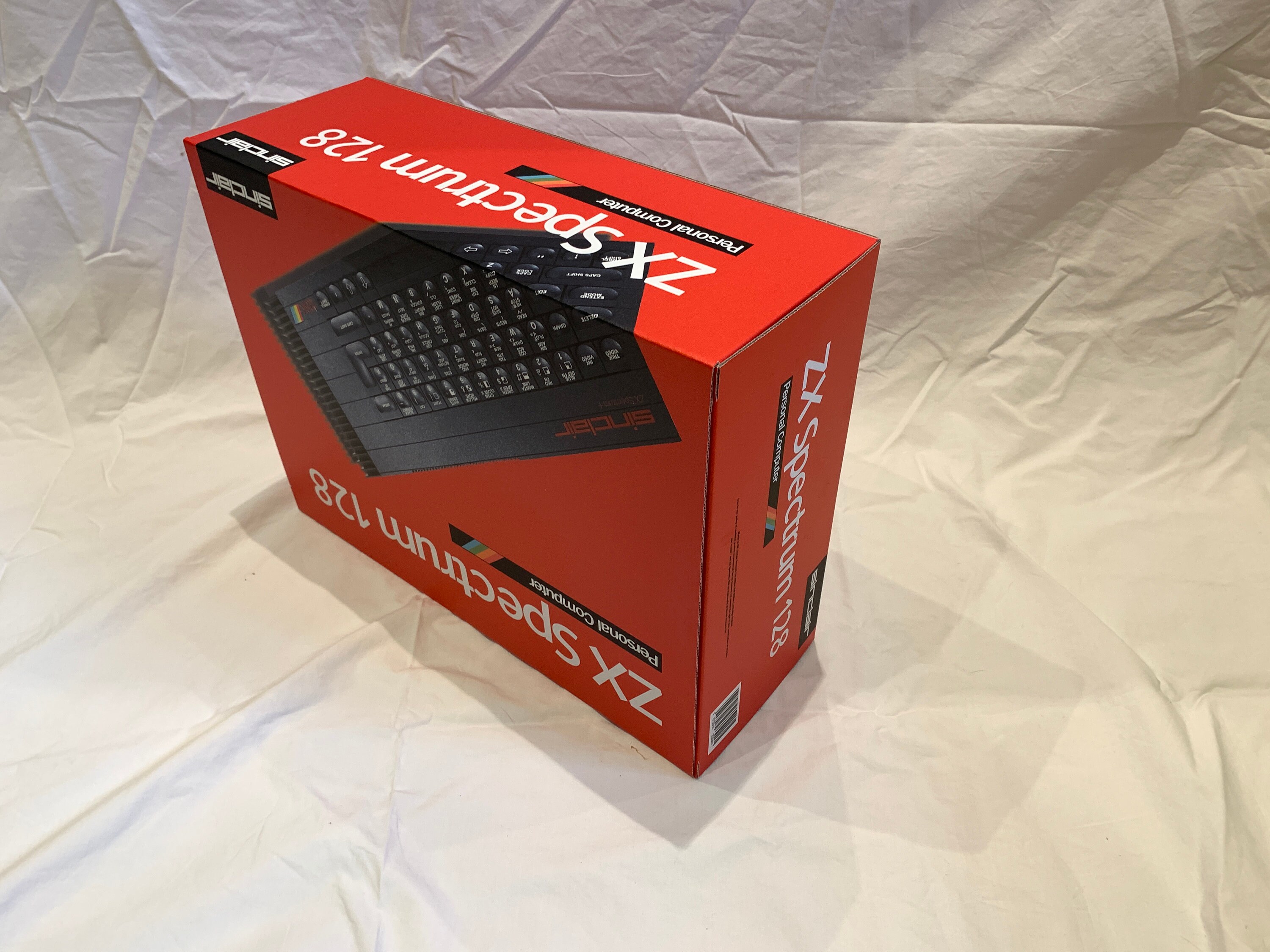 Sinclair Spectrum 128 Toastrack Empty Box WITH Polys/foam