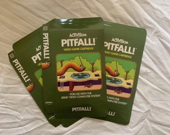 Atari 2600 VCS "Pitfall!" Empty Game Cartridge Box ONLY ( Caja / Boîte / der Karton / Caixa / Scatola )