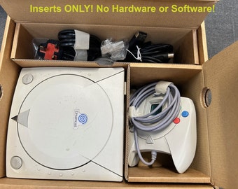 Inserti in cartone per console Dreamcast (Caja / Boîte / der Karton / Caixa / Scatola )