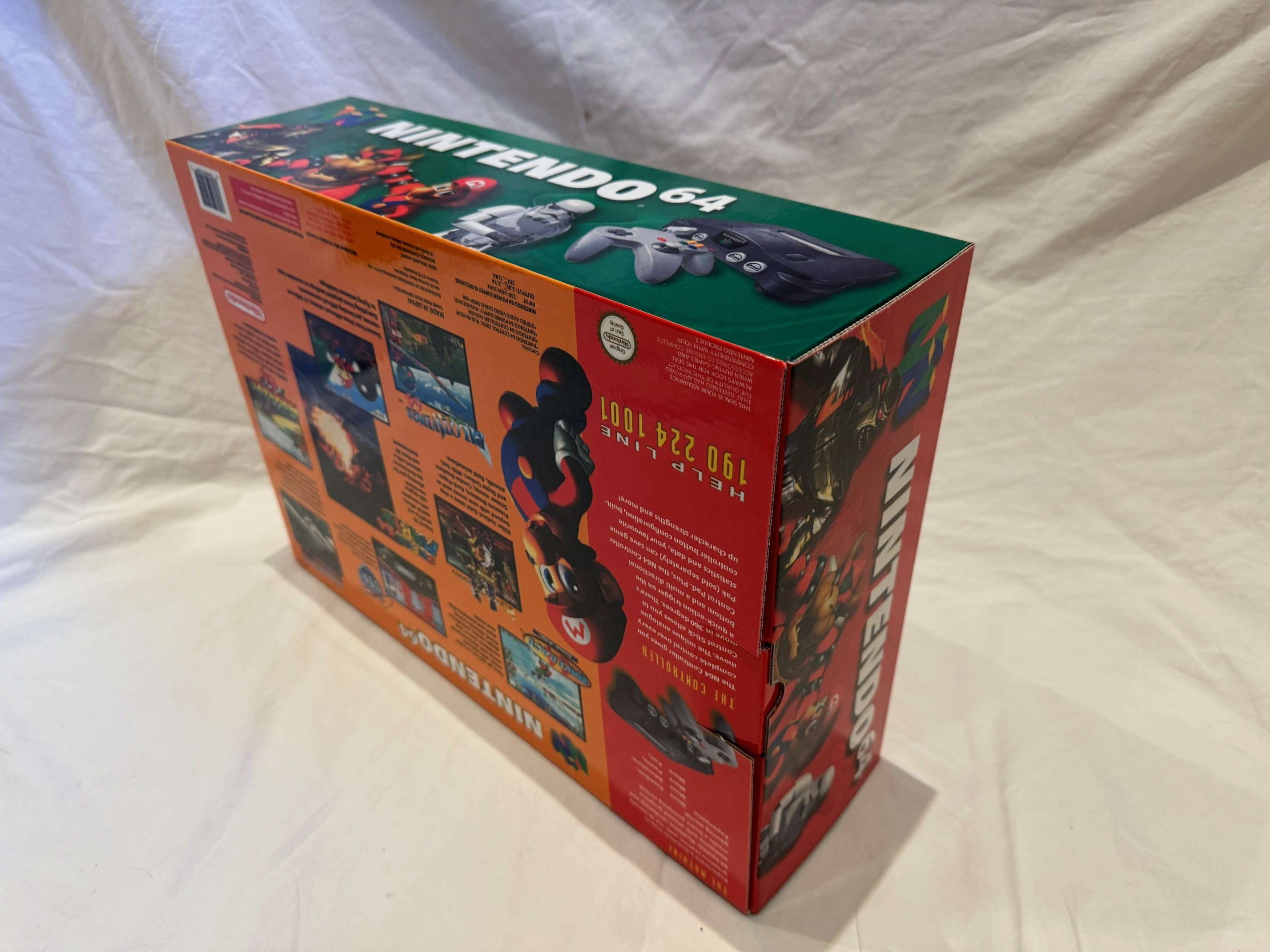 オーストラリア版 N64 標準 PAL 空箱 Nintendo 64 オーストラリア版