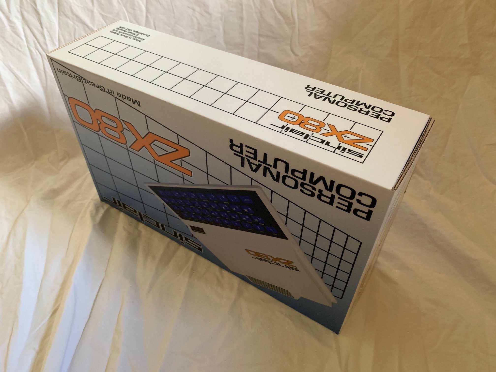 Sinclair ZX80 Reproduction Empty Box ( Caja / Boîte / Der