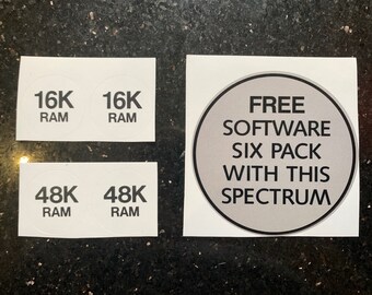 Sinclair ZX Spectrum Rubber White Special EMPTY BOX ( Caja