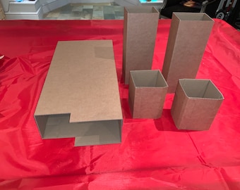 5 x Cardboard Inserts - Inserts ONLY! No Box/No Console! - for Atari 2600 Woody