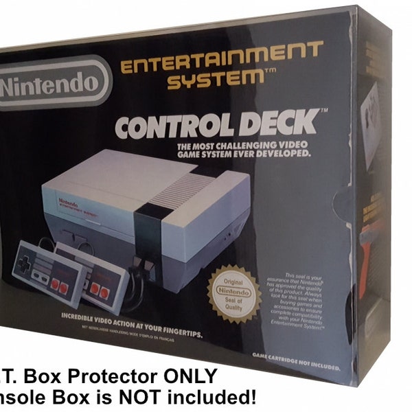ANIMALE DOMESTICO. Protezione della scatola per il mazzo di controllo del Nintendo NES/scatola esterna della console del set sfida