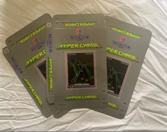 Vectrex "Hyperchase" Empty Cartridge Box ONLY  ( Caja / Boîte / der Karton / Caixa / Scatola / Doos / Papkasse / Pahvilaatikko)