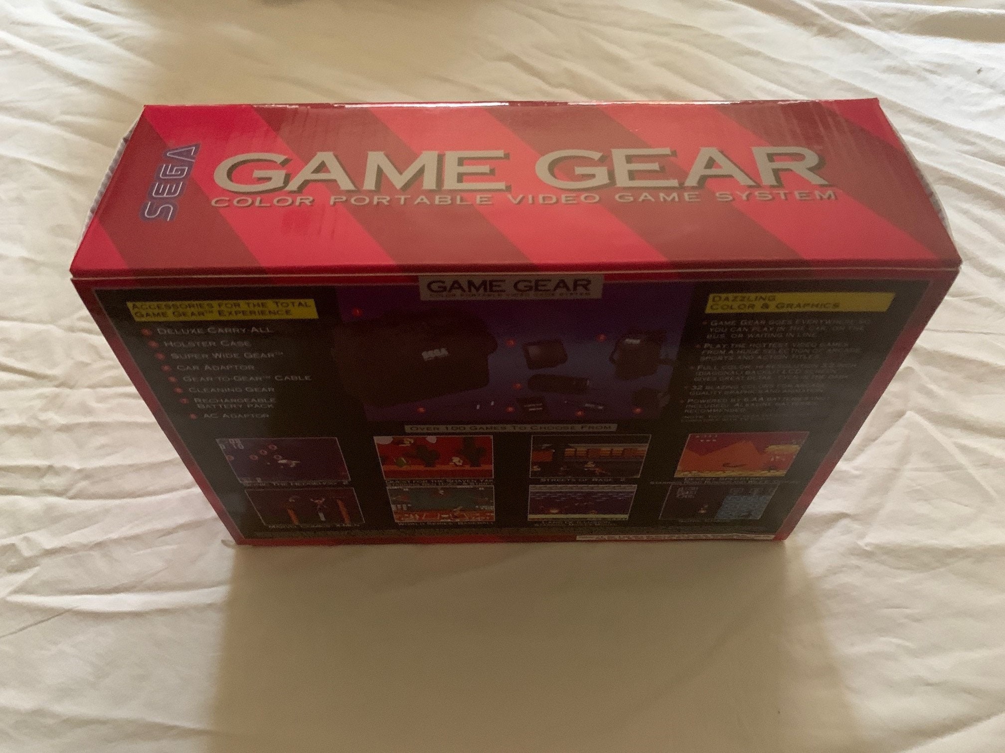 セガ ゲームギア用空のコンソールボックス USA/NTSC オプション 内部