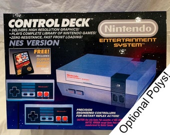 Variante PAL - Console NES « Control Deck » boîte vide uniquement ( Caja / Boîte / der Karton / Caixa / Scatola)