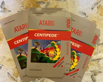 Atari 2600 VCS "Centipede" EMPTY Game Cartridge Box ONLY  ( Caja / Boîte / der Karton / Caixa / Scatola )