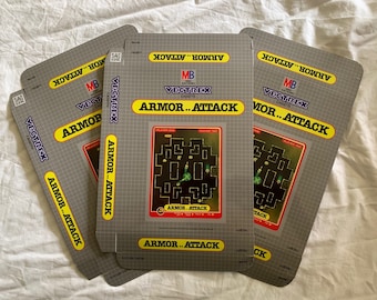 Vectrex "Armor... Attack" Empty Cartridge Box ONLY  ( Caja / Boîte / der Karton / Caixa / Scatola / Doos / Papkasse / Pahvilaatikko)