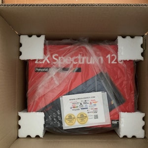 Sinclair Spectrum 128 Toasttrack Leere Box MIT Polys / Schaumstoff Innenschale und Deckel Bild 9