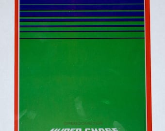 Vectrex Hyperchase Overlay New Reproduction OEM Quality
