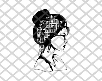 Bookshelf Png Etsy