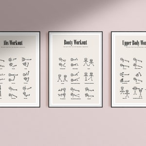 Fitness Workout Exercise Poster