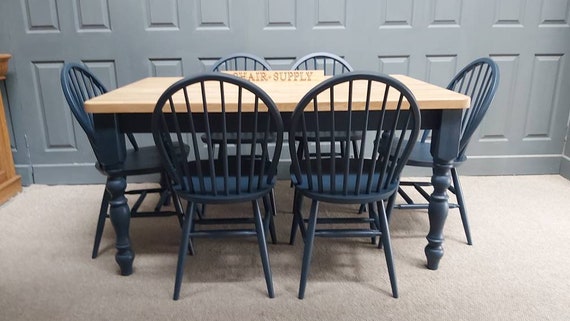 Farmhouse dining table for 6 discount
