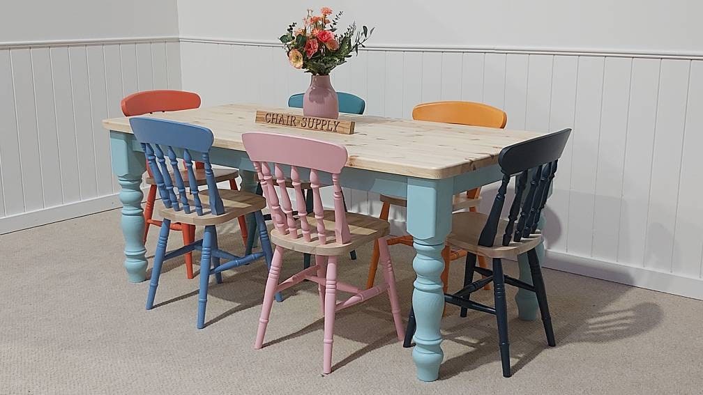 Colorful kitchen table and chairs new arrivals
