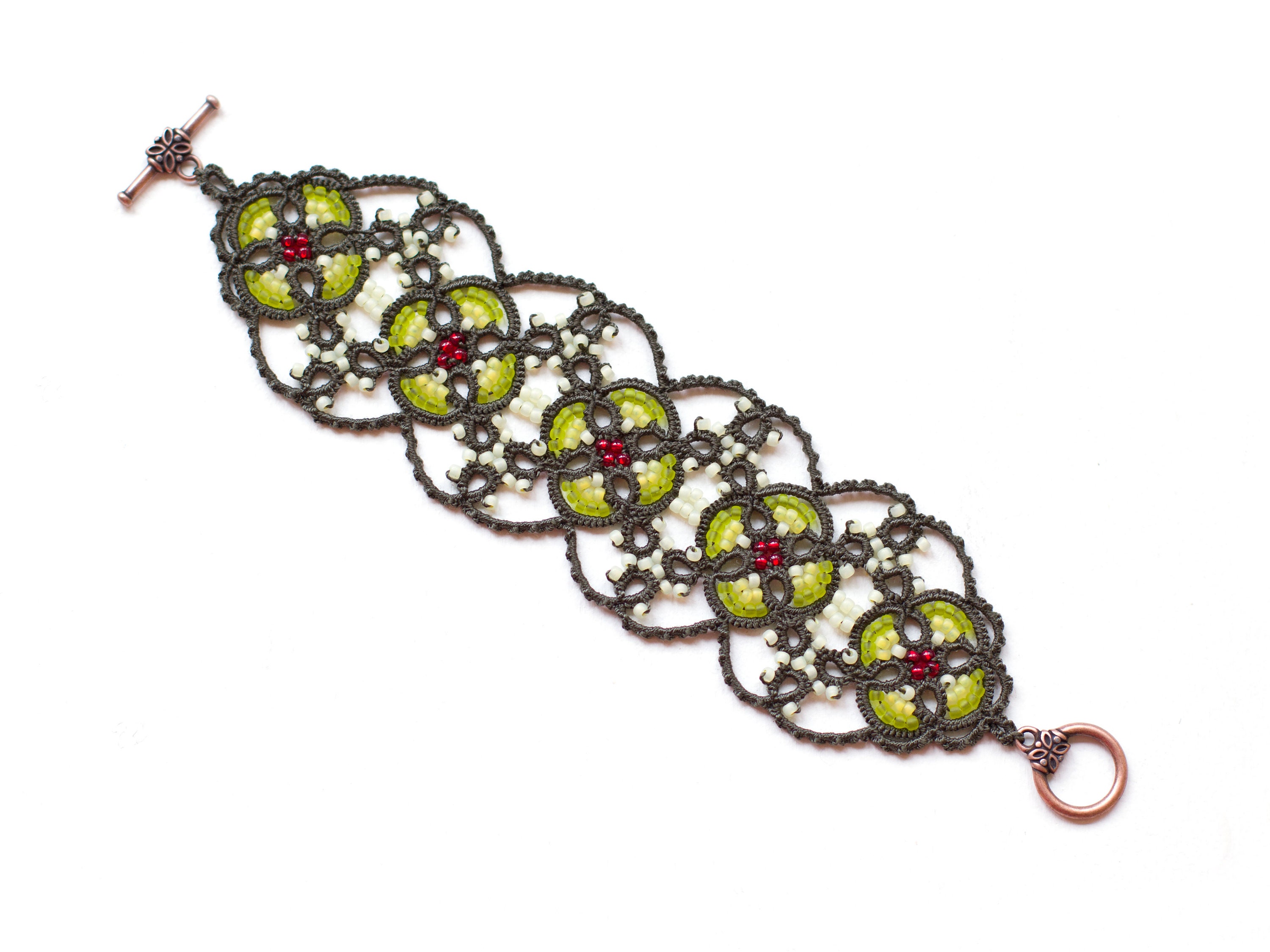 Tatted Bracelet Pattern Tatting Bracelet Lace Tutorial Etsy Australia