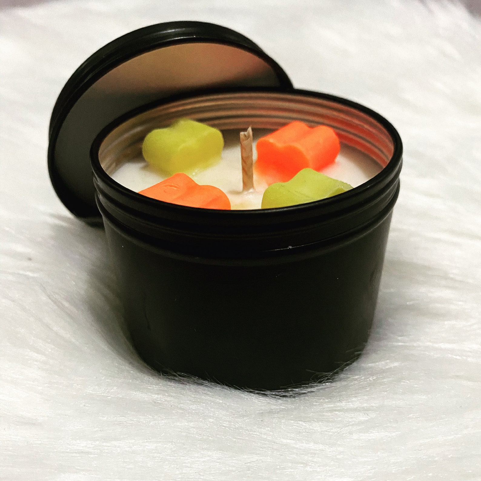 Melted Hearts Scented Candle Etsy