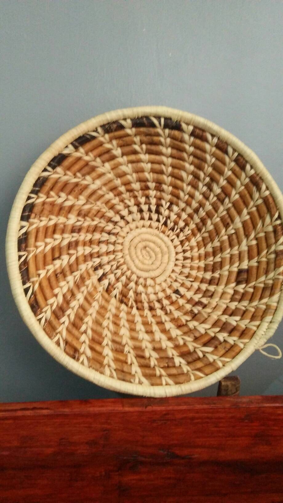 Wall hanging fruit basketdecorative wall hanging bowl Etsy