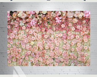 Pink Red Flowers Rose Photography Background Computer-Printed Vinyl Backdrops 75ft Pink Red Flowers Rose Photography Background Computer-Printed Vinyl Backdrops 75ft