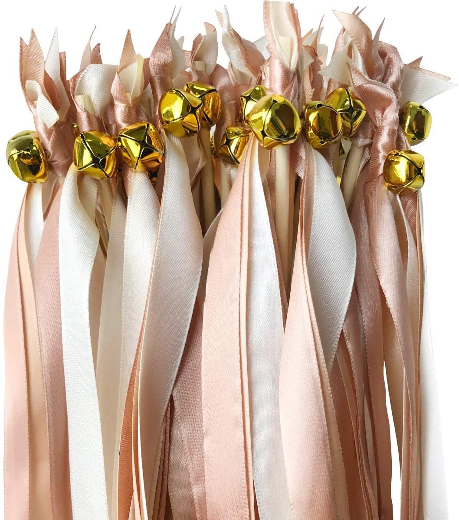 50 Pack Cheer Ribbon Wands Wedding Send Off Streamers with Etsy