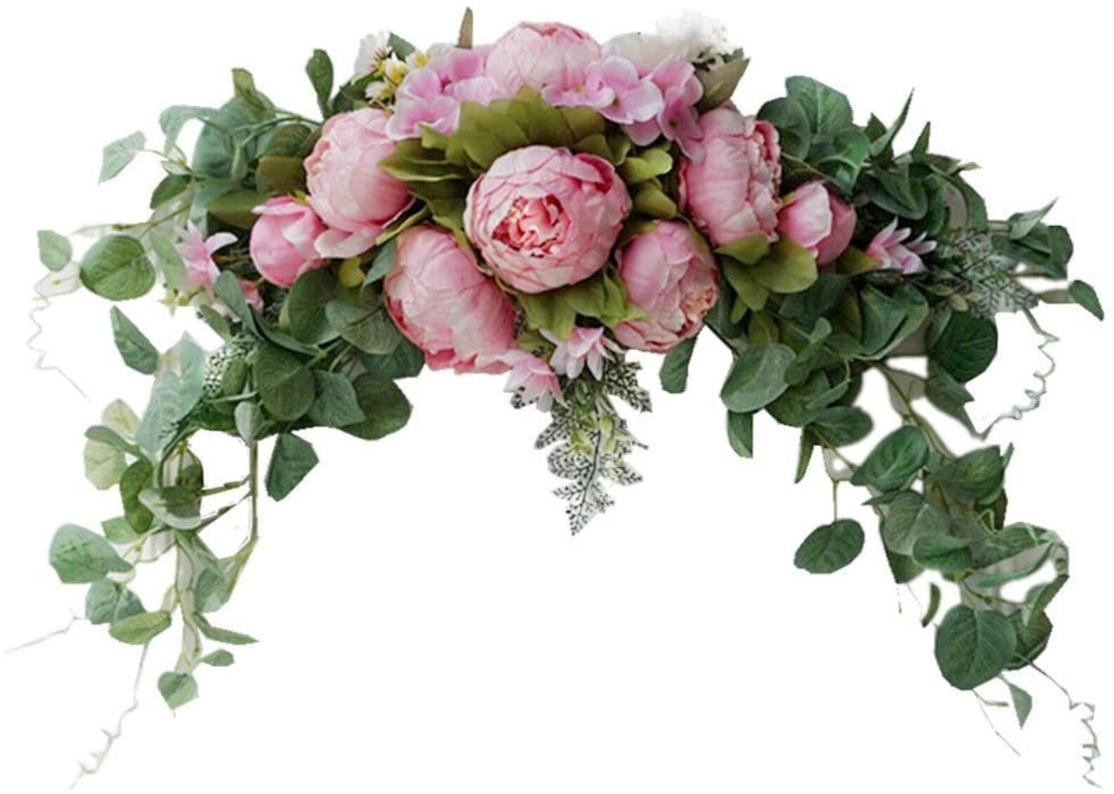 Hochzeit Bogen Blumen 30 Zoll rustikale künstliche Blumen | Etsy