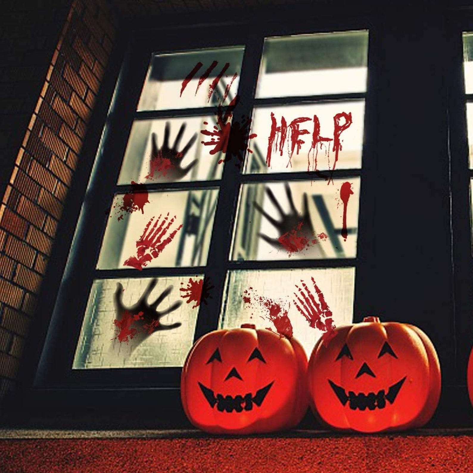 Gory Halloween Decorations
 119 PCS Bloody Halloween Decorations Halloween Bloody