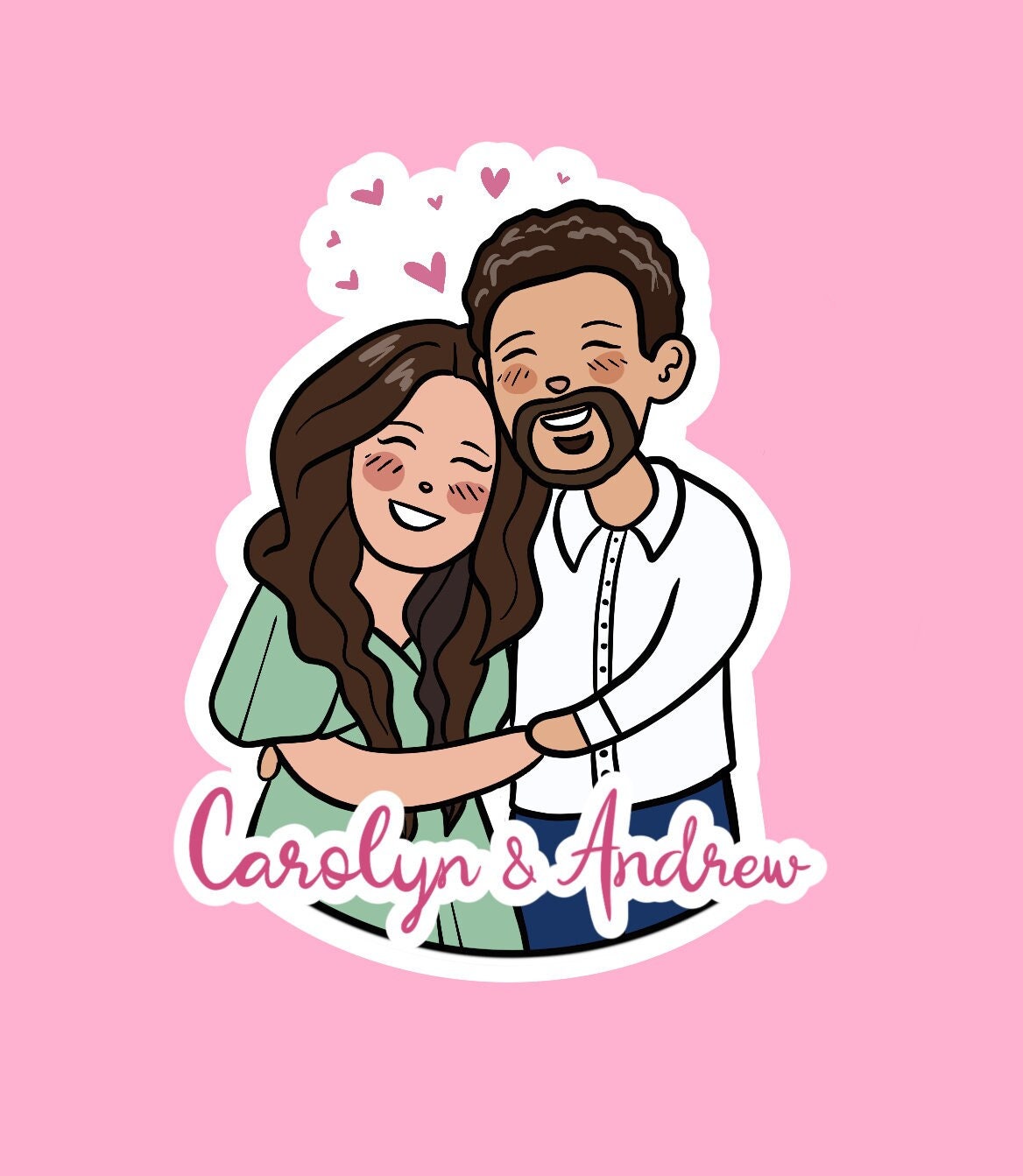 couple stickers