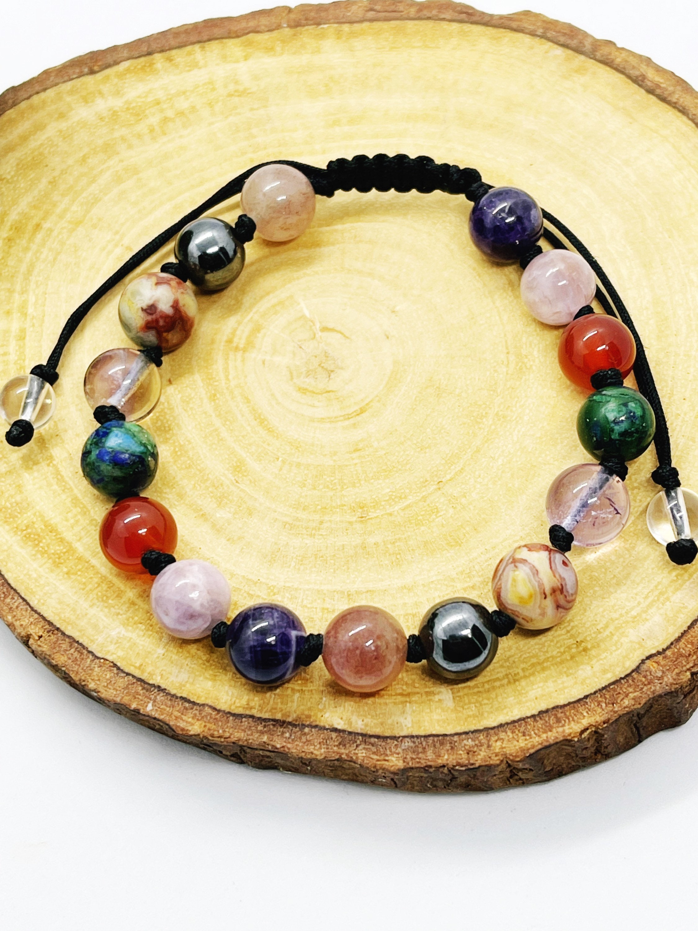 Stop Smoking Support Bracelet 8mm Smoking Cessation Crystal Etsy