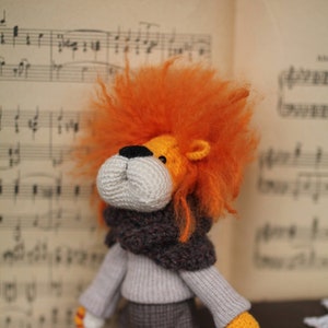 Crochê Amigurumi de Leão, Crochê Recheado de Leão Feito à Mão, Leão svg, Rei Leão svg, cogumelo juba de leão, joias de leão, chá de bebê de leão